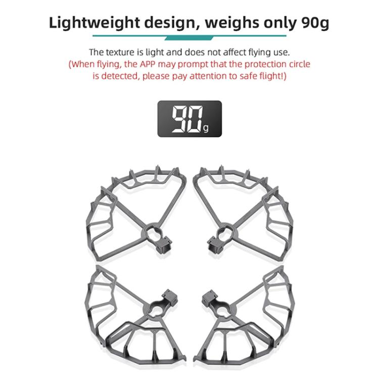 For DJI Air 2S / Mavic Air 2 BRDRC Drone Propeller Protective Guard Anti-collision Ring (Grey)