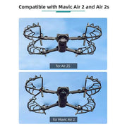 For DJI Air 2S / Mavic Air 2 BRDRC Drone Propeller Protective Guard Anti-collision Ring (Grey)