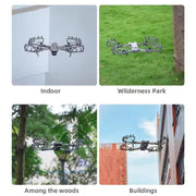 For DJI Air 2S / Mavic Air 2 BRDRC Drone Propeller Protective Guard Anti-collision Ring (Grey)