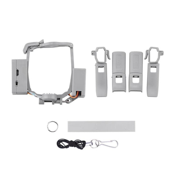 For DJI Mavic Air 2 / Air 2S BRDRC Air-Dropping System Thrower Parabolic (Grey)
