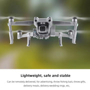 For DJI Mavic Air 2 / Air 2S BRDRC Air-Dropping System Thrower Parabolic (Grey)