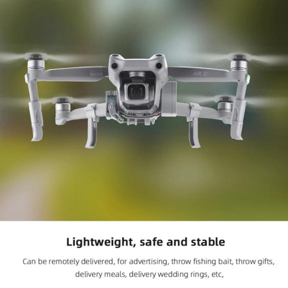 For DJI Mavic Air 2 / Air 2S BRDRC Air-Dropping System Thrower Parabolic (Grey)