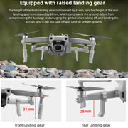 For DJI Mavic Air 2 / Air 2S BRDRC Air-Dropping System Thrower Parabolic (Grey)