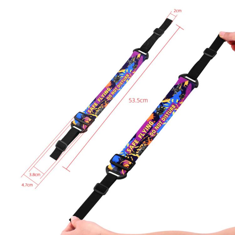 BRDRC Colorful Graffiti Headband Fixed Strap For DJI Aavta Goggles 2 / FPV Goggles V2 - free shipping - PMC Jewellery - Order now!
