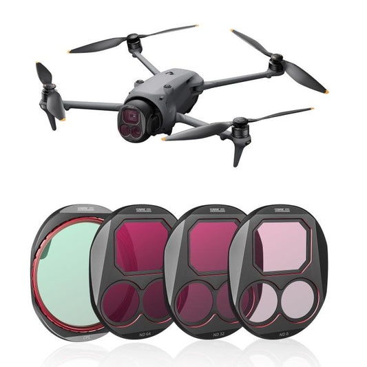 For DJI Mavic 4 Pro STARTRC 4 in 1 CPL ND8 ND32 ND64 Lens Filter Kit - free shipping - PMC Jewellery - Order now!