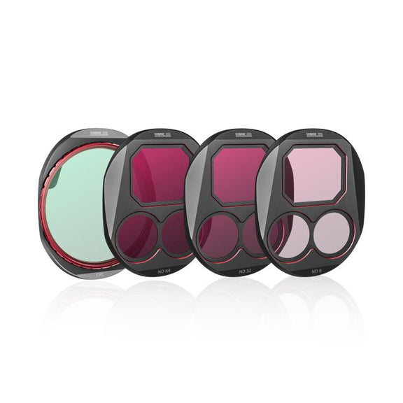 For DJI Mavic 4 Pro STARTRC 4 in 1 CPL ND8 ND32 ND64 Lens Filter Kit