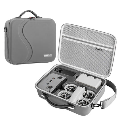 For DJI Neo STARTRC Shoulder PU Storage Bag Handbag (Grey) - free shipping - PMC Jewellery - Order now!
