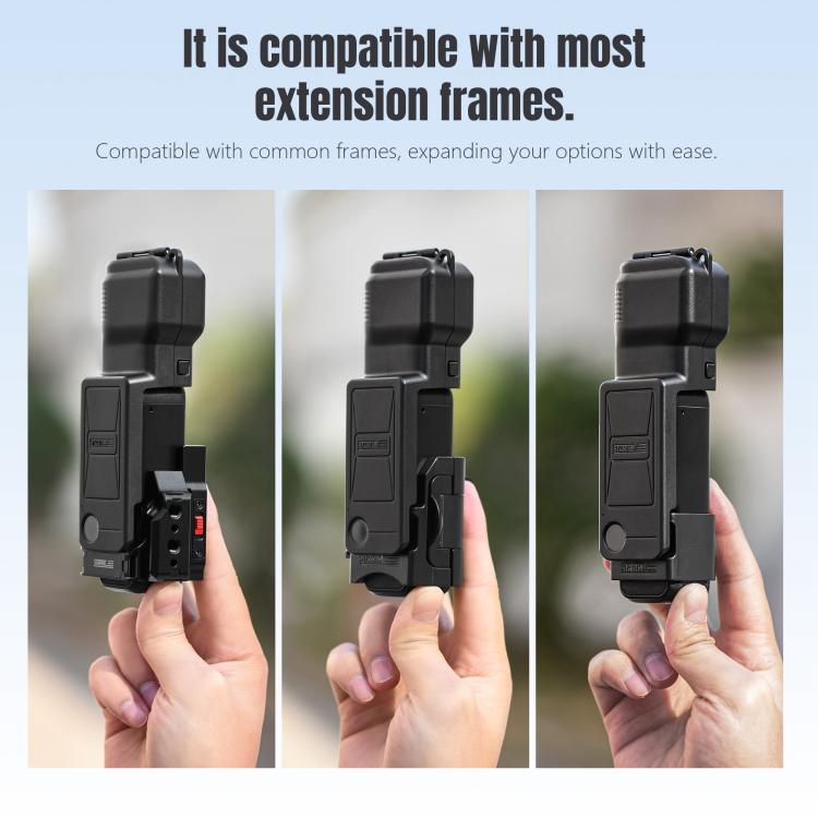 For DJI Osmo Pocket 3 STARTRC Gimbal Protective Cover Camera Lens Protective Case (Black) - free shipping - PMC TechLife - Order now!
