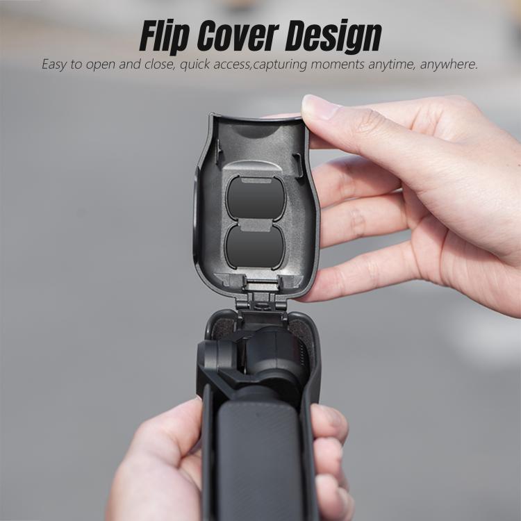 For DJI Osmo Pocket 3 STARTRC Short Type Protective Case Cover (Black)