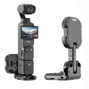 For DJI Osmo Pocket 3 STARTRC Metal L-shaped Expansion Bracket (Black)