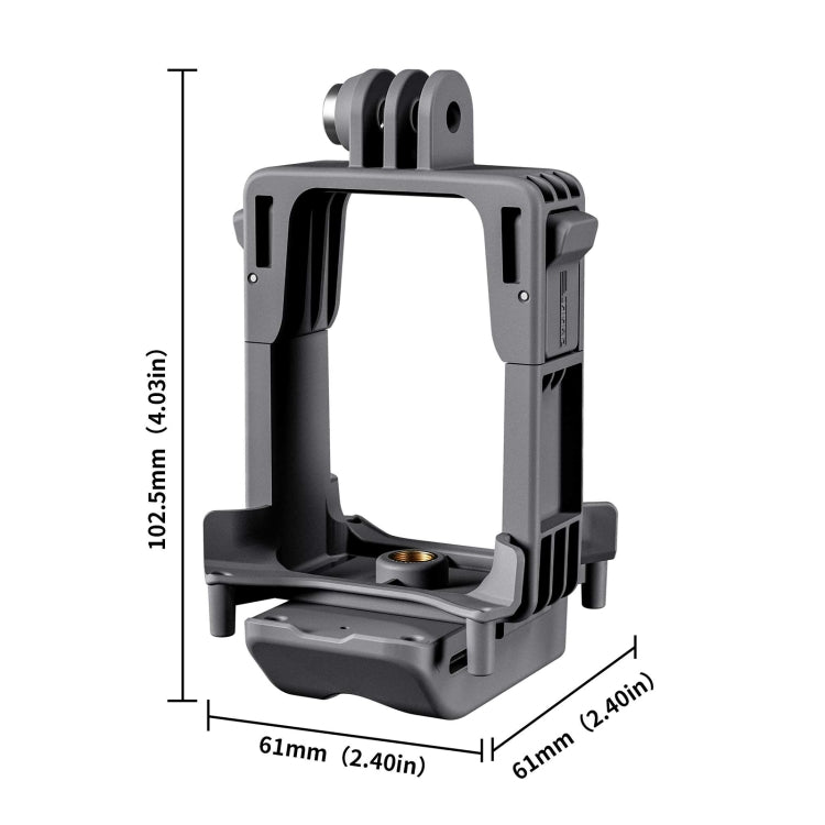 For DJI Avata 2 STARTRC Air-Dropping System Thrower Parabolic (Dark Gray) - free shipping - PMC Jewellery - Order now!