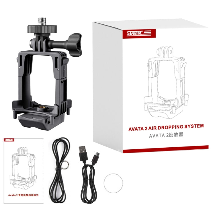 For DJI Avata 2 STARTRC Air-Dropping System Thrower Parabolic (Dark Gray) - free shipping - PMC Jewellery - Order now!
