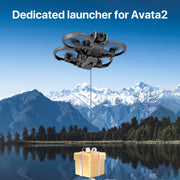 For DJI Avata 2 STARTRC Air-Dropping System Thrower Parabolic (Dark Gray)