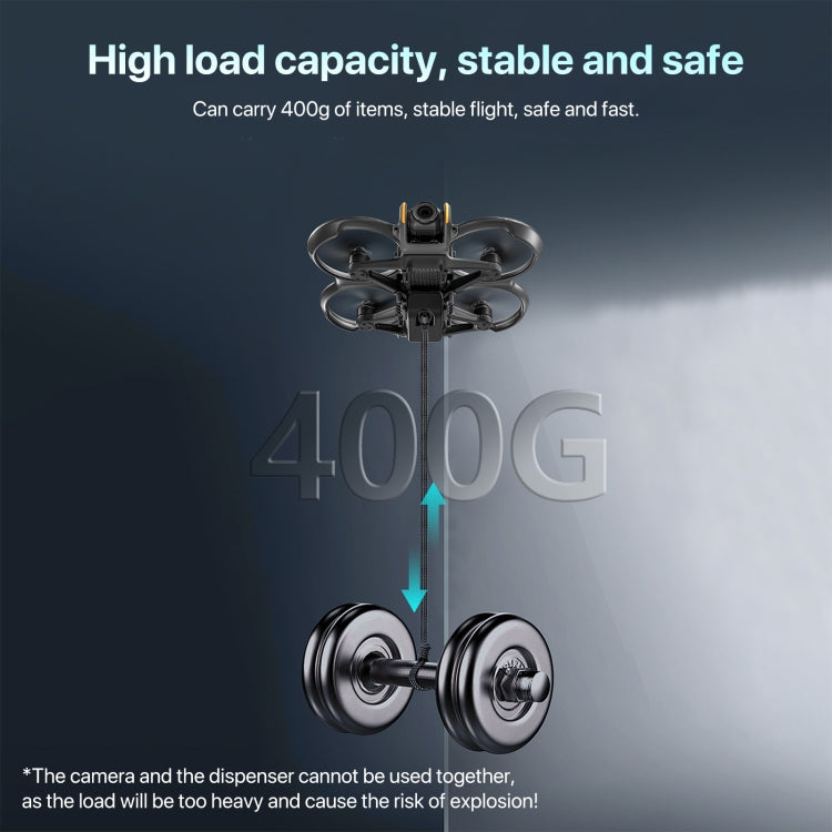 For DJI Avata 2 STARTRC Air-Dropping System Thrower Parabolic (Dark Gray) - free shipping - PMC Jewellery - Order now!