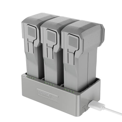 For DJI Mini 3 Pro STARTRC 3 in 1 Charging Butler Battery Charger (Grey) - free shipping - PMC Jewellery - Order now!