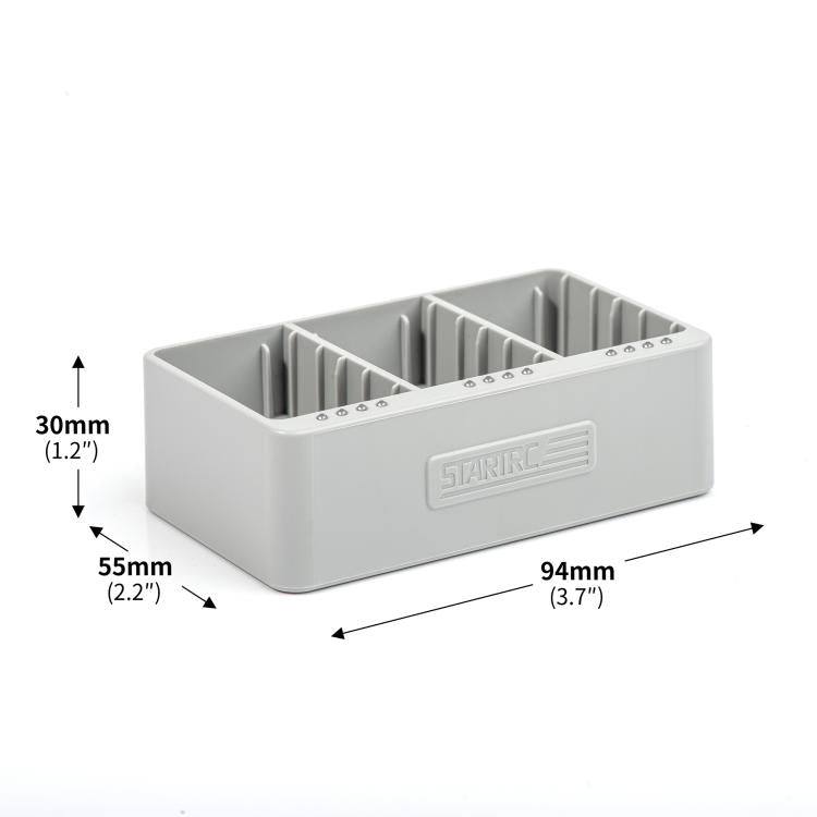 For DJI Mini 3 Pro STARTRC 3 in 1 Charging Butler Battery Charger (Grey) - free shipping - PMC Jewellery - Order now!