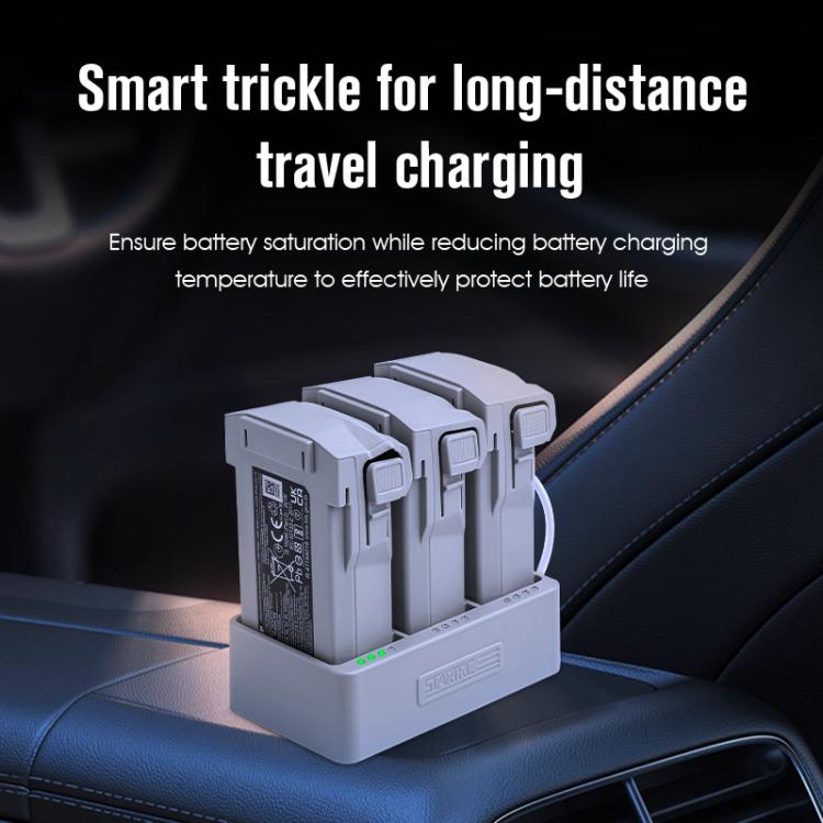 For DJI Mini 3 Pro STARTRC 3 in 1 Charging Butler Battery Charger (Grey) - free shipping - PMC Jewellery - Order now!