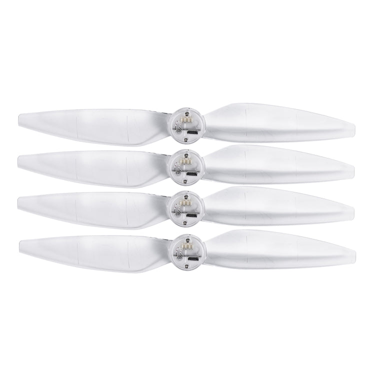 For DJI Air 3 STARTRC 2 Pairs Color LED Flash Lamp Low Noise Propellers (Transparent) - free shipping - PMC Jewellery - Order now!