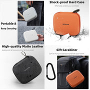 Sunnylife Mini Carrying Case Protective Handbag Portable Clutch Storage Bag for DJI RC 2 / 1 / RC-N3 / N2 / N1 (Orange)