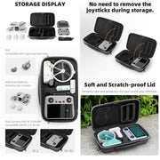 For DJI Flip Sunnylife Simple Storage Bag Shoulder Handbag (Black)