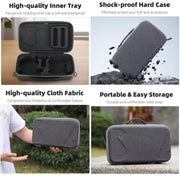 For DJI Flip Sunnylife Simple Storage Bag Shoulder Handbag (Black)
