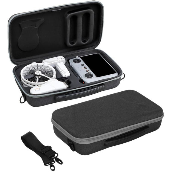 For DJI Flip Sunnylife Simple Storage Bag Shoulder Handbag (Black)