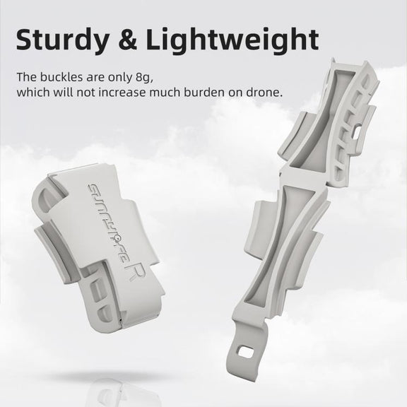 For DJI Flip Sunnylife Anti-shake Arm Buckle Fixing Integrated Buckle Quick Release Anti-Collision Buckle (Grey)