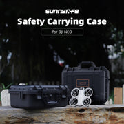 For DJI Neo Sunnylife Safety Carrying Case Water-resistant Shock-proof Hard Travel Case (Black)