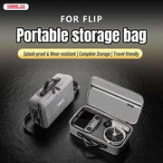 For DJI Flip STARTRC Shoulder Storage Bag Integrated Handbag (Grey)