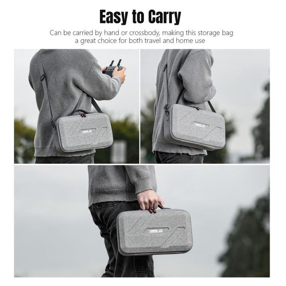 For DJI Flip STARTRC Shoulder Storage Bag Integrated Handbag (Grey)