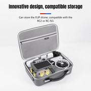 For DJI Flip STARTRC Shoulder Storage Bag Handbag (Grey)