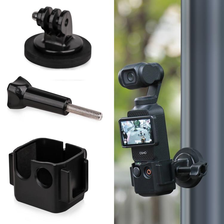 For DJI OSMO Pocket 3 Protection Frame with Magnetic Base (Black) - free shipping - PMC TechLife - Order now!
