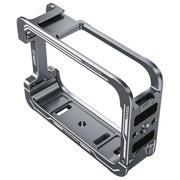For DJI Osmo 360 STARTRC Metal Cage Frame with Cold Shoe (Grey)
