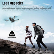 For DJI Mavic 4 Pro STARTRC Air-Dropping System Thrower Parabolic with Expansion Bracket (Black)