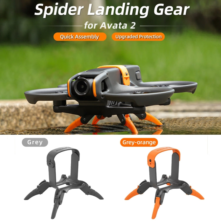 For DJI AVATA 2 Sunnylife LG797 Landing Gear Extensions Heightened Spider Gears Support Leg (Orange) - Other by Sunnylife | Online Shopping South Africa | PMC TechLife | Buy Now Pay Later Mobicred