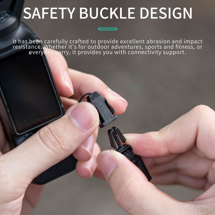For DJI Pocket 3 STARTRC Anti-Lost Necklace Lanyard Rope (Black) - Others by STARTRC | Online Shopping South Africa | PMC TechLife | Buy Now Pay Later Mobicred