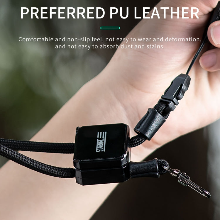 For DJI Pocket 3 STARTRC Anti-Lost Necklace Lanyard Rope (Black) - Others by STARTRC | Online Shopping South Africa | PMC TechLife | Buy Now Pay Later Mobicred