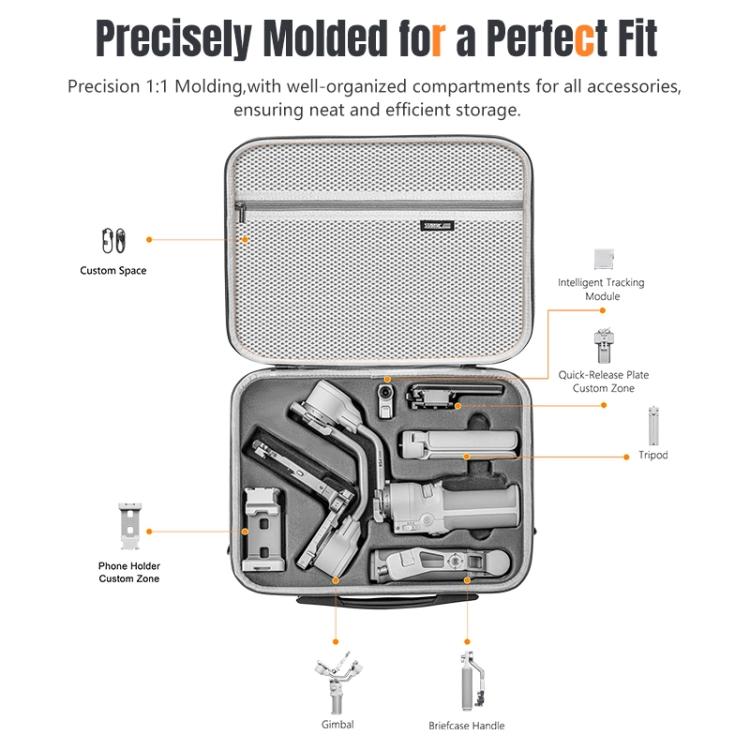 For DJI RS 4 Mini STARTRC Storage Case Box Suitcase (Dark Gray) - free shipping - PMC Jewellery - Order now!