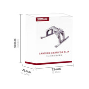 For DJI Flip STARTRC Folding Anti-fall Anti-dirt Heightened Landing Gear Training Rack (Grey)