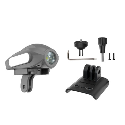 For DJI Avata 2 Sunnylife Action Camera Holder Mount Drone Light Bracket Lamp (Black) - Mount & Holder by Sunnylife | Online Shopping South Africa | PMC Jewellery | Buy Now Pay Later Mobicred