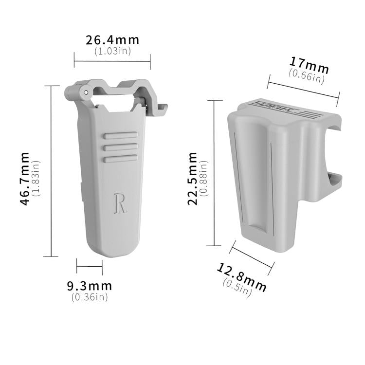 For DJI Flip STARTRC Split Type Drone Landing Gear Height Extensions Rack (Grey) - free shipping - PMc TechLife - Order now!