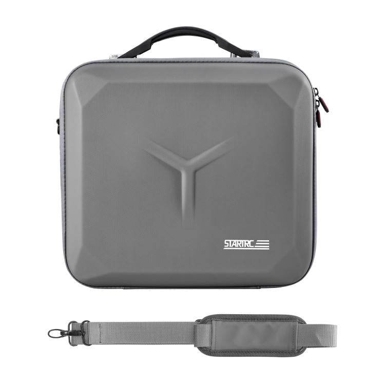 For DJI Mavic 4 Pro / RC 2 STARTRC Shoulder PU Storage Bag Handbag (Grey)