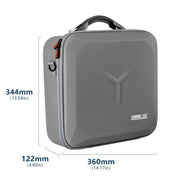 For DJI Mavic 4 Pro / RC 2 STARTRC Shoulder PU Storage Bag Handbag (Grey)
