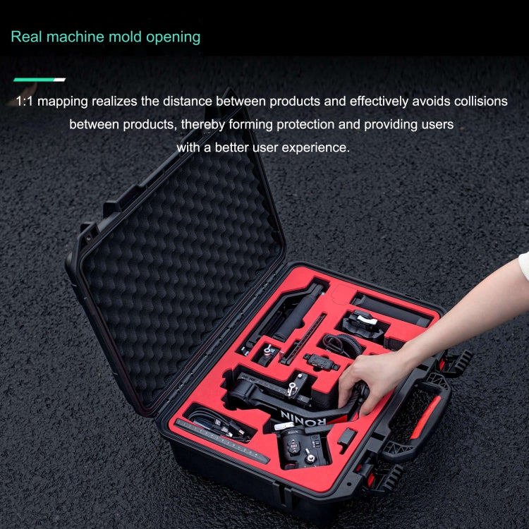 For DJI RS4/  RS4 Pro STARTRC ABS Waterproof Shockproof Suitcase Portable Storage Box (Black) -  by STARTRC | Online Shopping South Africa | PMC TechLife | Buy Now Pay Later Mobicred