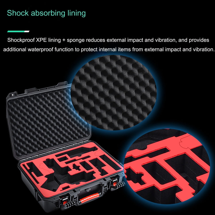 For DJI RS4/  RS4 Pro STARTRC ABS Waterproof Shockproof Suitcase Portable Storage Box (Black) -  by STARTRC | Online Shopping South Africa | PMC TechLife | Buy Now Pay Later Mobicred