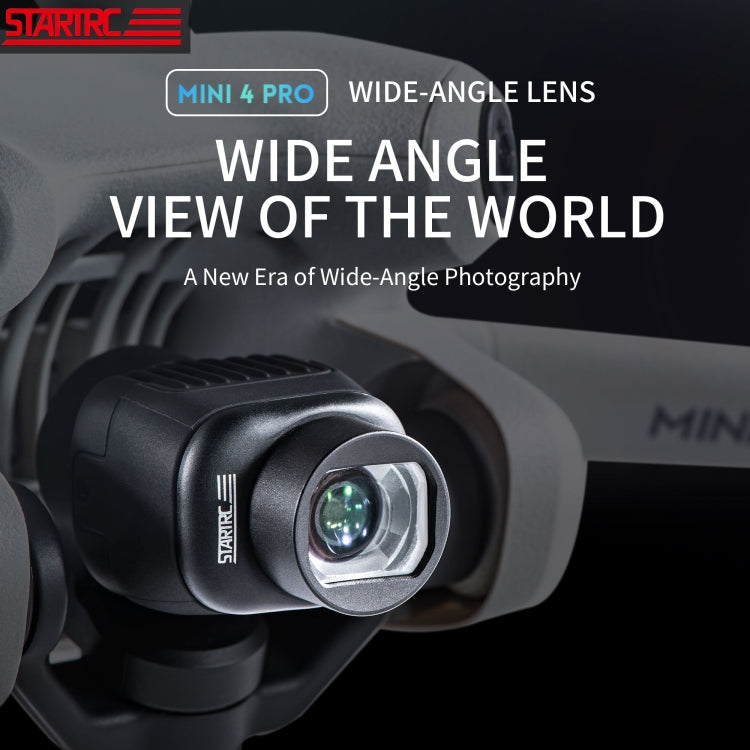 For DJI Mini 4 Pro STARTRC Drone Wide-Angle Lens Filter (Black) - free shipping - PMC Jewellery - Order now!