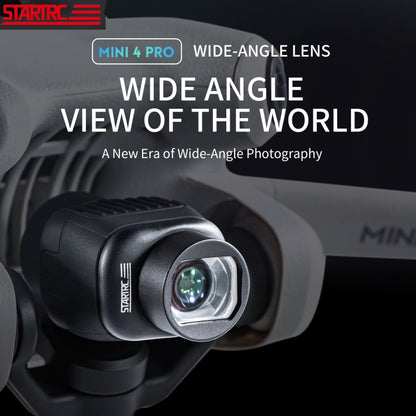 For DJI Mini 4 Pro STARTRC Drone Wide-Angle Lens Filter (Black) - free shipping - PMC Jewellery - Order now!