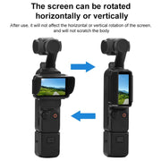 For DJI Osmo Pocket 3 BRDRC Sunshade Hood Screen Shade (Black)