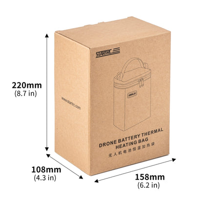 STARTRC V2 Battery Constant Temperature Heating Bag For DJI Drone Battery (Black) - free shipping - PMC Jewellery - Order now!