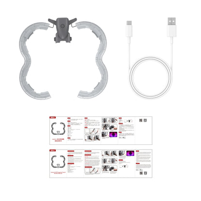 For DJI Avata 2 STARTRC Drone LED Propeller Protective Guard Anti-collision Ring (Transparent) - free shipping - PMC Jewellery - Order now!